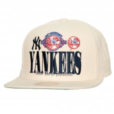 Бейсболка New York Yankees Mitchell & Ness Reframe Retro - Cream