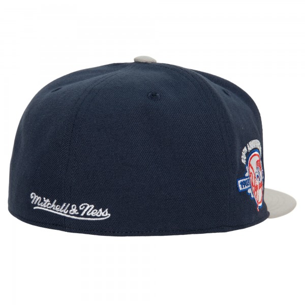 Бейсболка New York Yankees Mitchell & Ness Bases Loaded - Navy/Gray