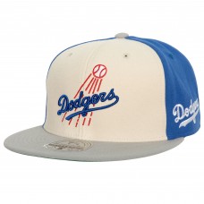 Бейсболка Los Angeles Dodgers Mitchell & Ness 100th Anniversary Homefield - Cream/Gray