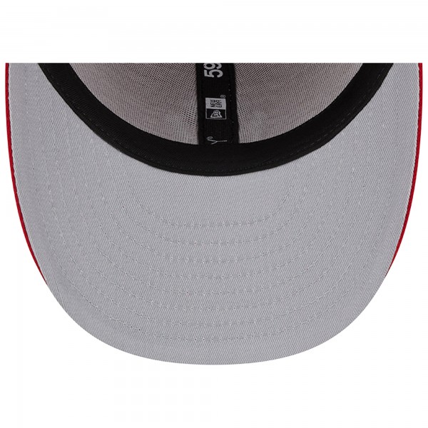 Бейсболка New York Yankees New Era Low Profile 59FIFTY - Scarlet
