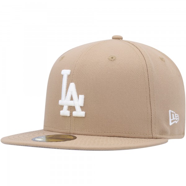 Бейсболка Los Angeles Dodgers New Era 59FIFTY - Khaki