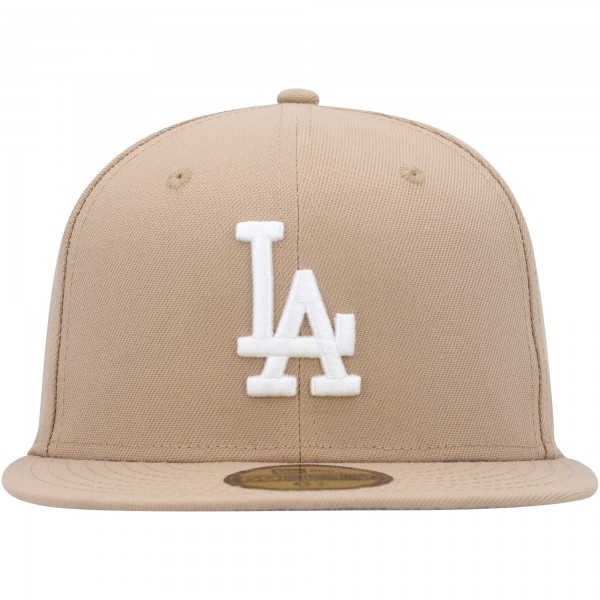 Бейсболка Los Angeles Dodgers New Era 59FIFTY - Khaki