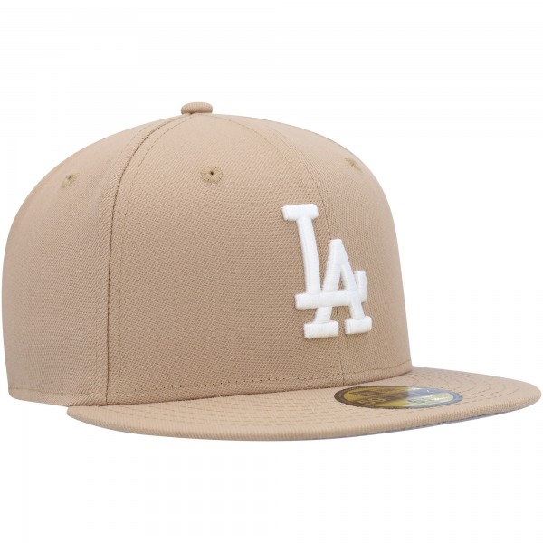 Бейсболка Los Angeles Dodgers New Era 59FIFTY - Khaki