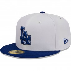 Бейсболка Los Angeles Dodgers New Era Optic 59FIFTY - White/Royal