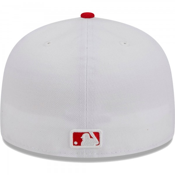 Бейсболка New York Yankees New Era Optic 59FIFTY - White/Red