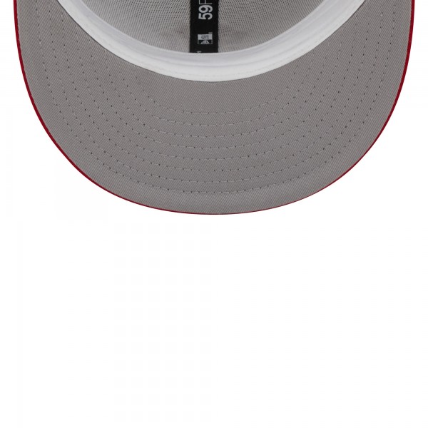 Бейсболка New York Yankees New Era Optic 59FIFTY - White/Red