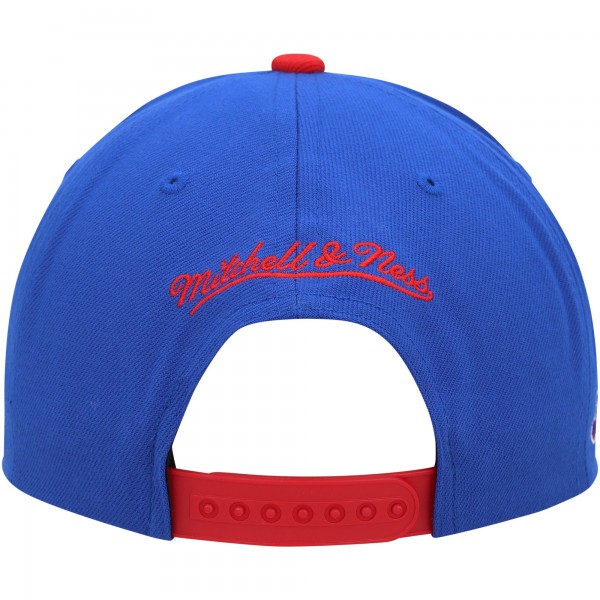 Бейсболка LA Clippers Mitchell & Ness Royal/Red Hardwood Classics Essentials 2.0