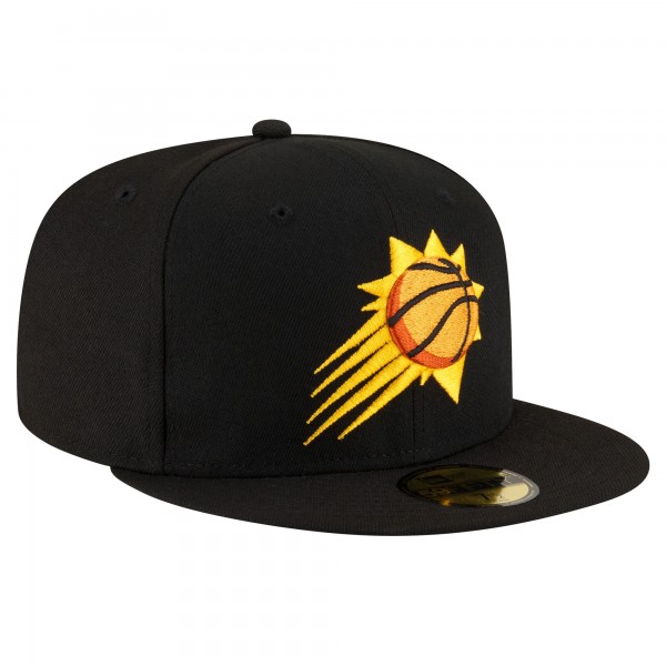 Бейсболка Phoenix Suns New Era Black Team 59FIFTY