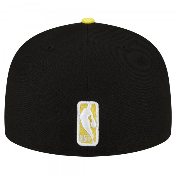 Бейсболка Utah Jazz New Era 2-Tone 59FIFTY - Black/Yellow
