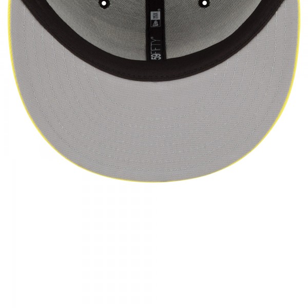Бейсболка Utah Jazz New Era 2-Tone 59FIFTY - Black/Yellow