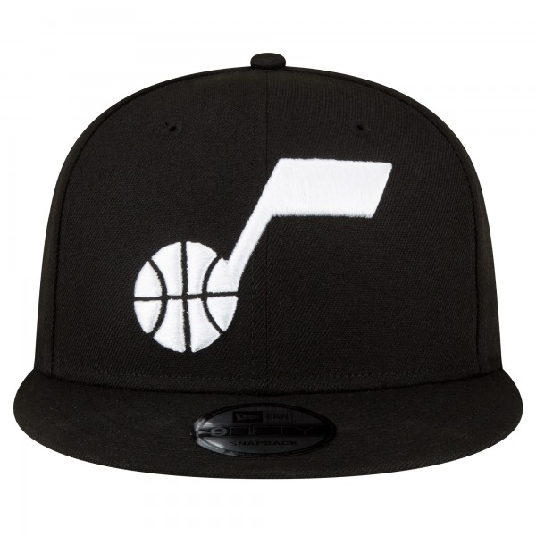 Бейсболка Utah Jazz New Era Official Team Color 9FIFTY - Black