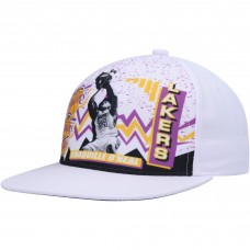 Бейсболка Shaquille ONeal Los Angeles Lakers Mitchell & Ness Hardwood Classics 90s Playa Deadstock - White