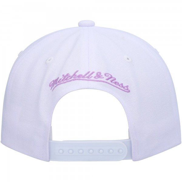 Бейсболка Shaquille ONeal Los Angeles Lakers Mitchell & Ness Hardwood Classics 90s Playa Deadstock - White