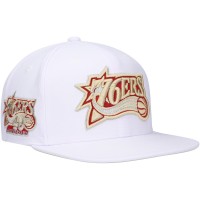 Бейсболка Philadelphia 76ers Mitchell & Ness Hardwood Classics SOUL - White