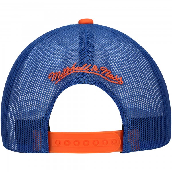 Бейсболка New York Knicks Mitchell & Ness Hardwood Classics Party Time Trucker - White