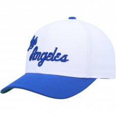 Los Angeles Lakers Mitchell & Ness White/Powder Blue Hardwood Classics Core 2-Tone 2.0 Pro Snapback Hat