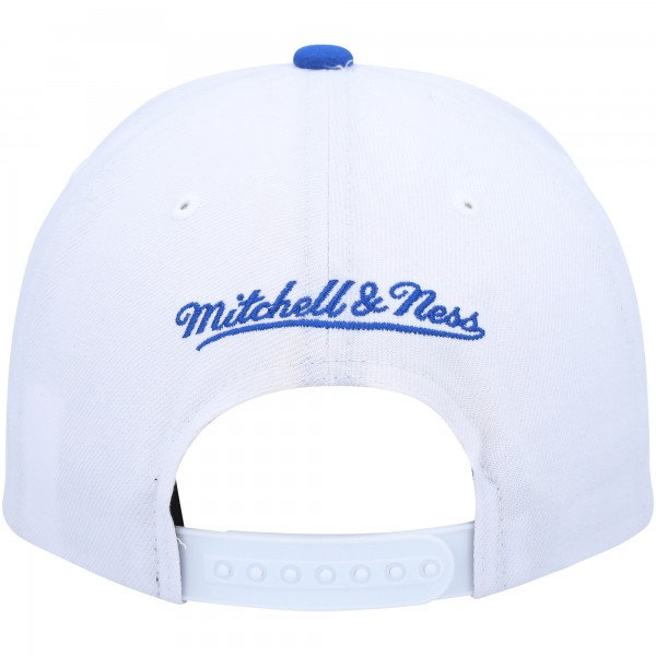 Los Angeles Lakers Mitchell & Ness White/Powder Blue Hardwood Classics Core 2-Tone 2.0 Pro Snapback Hat