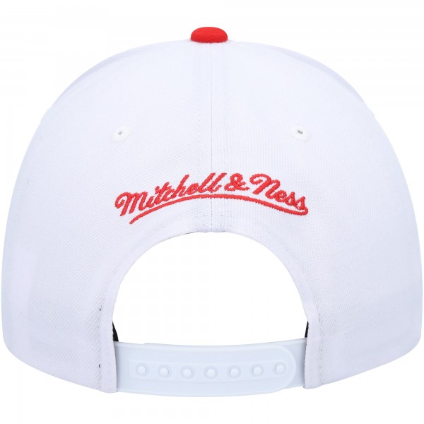 Бейсболка Sacramento Kings Mitchell & Ness Hardwood Classics Core 2-Tone 2.0 Pro - White/Red