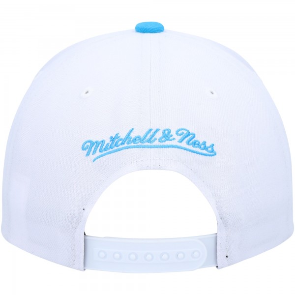 Бейсболка Utah Jazz Mitchell & Ness Hardwood Classics Core 2-Tone 2.0 Pro - White/Navy