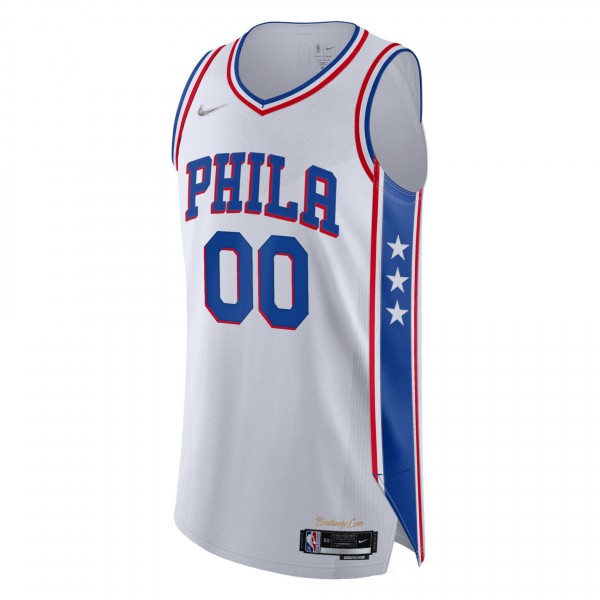 Игровая форма  Philadelphia 76ers Nike 2021/22 Diamond Authentic Custom - Association Edition - White