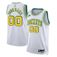 Игровая форма  Houston Rockets Nike Unisex 2022/23 Custom Swingman - Classic Edition - White