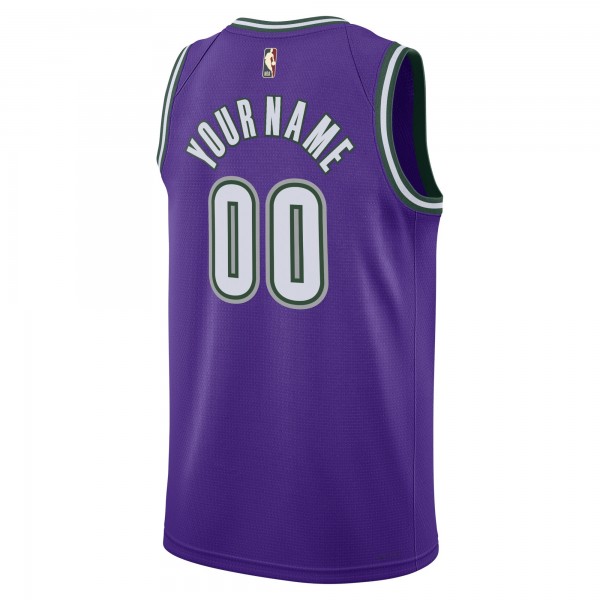 Игровая форма  Milwaukee Bucks Nike Unisex 2022/23 Custom Swingman - Classic Edition - Purple