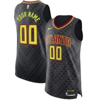 Именная джерси Atlanta Hawks Nike Black Authentic - Icon Edition