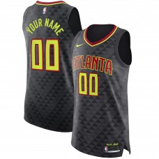 Именная джерси Atlanta Hawks Nike Black Authentic - Icon Edition