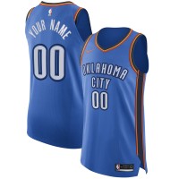 Именная джерси Oklahoma City Thunder Nike Blue Authentic - Icon Edition