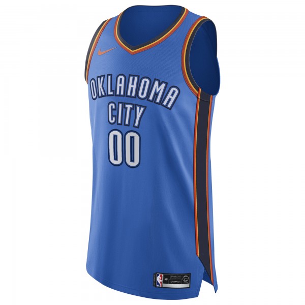 Именная джерси Oklahoma City Thunder Nike Blue Authentic - Icon Edition