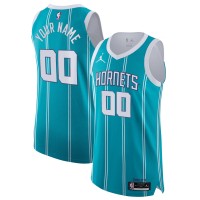Именная джерси Charlotte Hornets Jordan Brand Teal 2020/21 Authentic - Icon Edition
