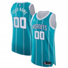 Именная джерси Charlotte Hornets Jordan Brand Teal 2020/21 Authentic - Icon Edition