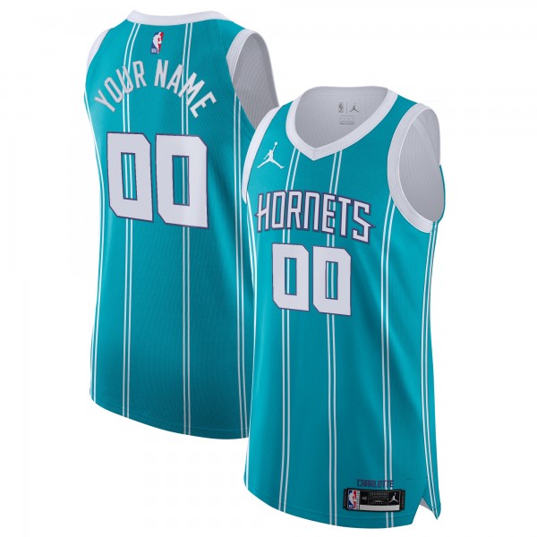 Именная джерси Charlotte Hornets Jordan Brand Teal 2020/21 Authentic - Icon Edition