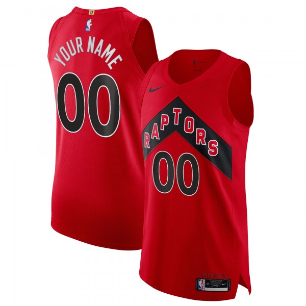 Именная джерси Toronto Raptors Nike Red 2020/21 Authentic - Icon Edition