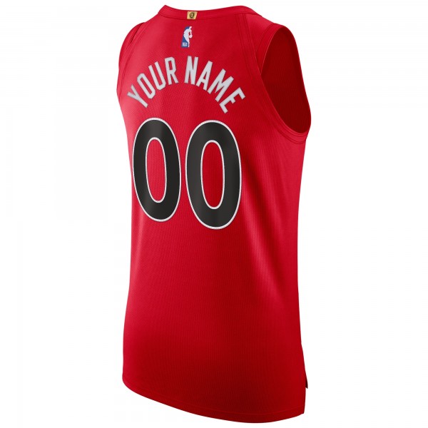 Именная джерси Toronto Raptors Nike Red 2020/21 Authentic - Icon Edition