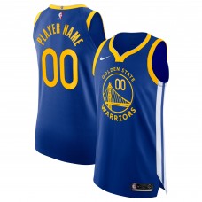 Именная джерси Golden State Warriors Nike Blue 2020/21 Authentic - Icon Edition