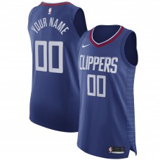 Игровая форма  LA Clippers Nike 2020/21 Authentic Custom Blue - Icon Edition