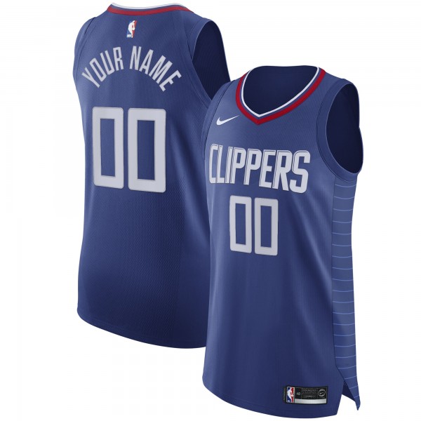 Игровая форма  LA Clippers Nike 2020/21 Authentic Custom Blue - Icon Edition