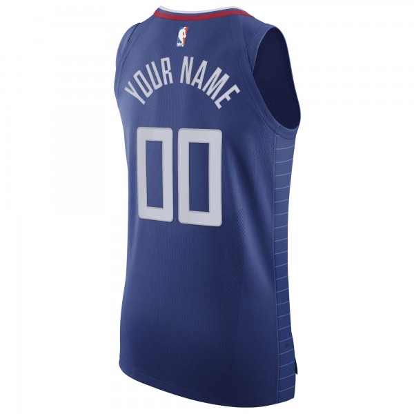 Игровая форма  LA Clippers Nike 2020/21 Authentic Custom Blue - Icon Edition