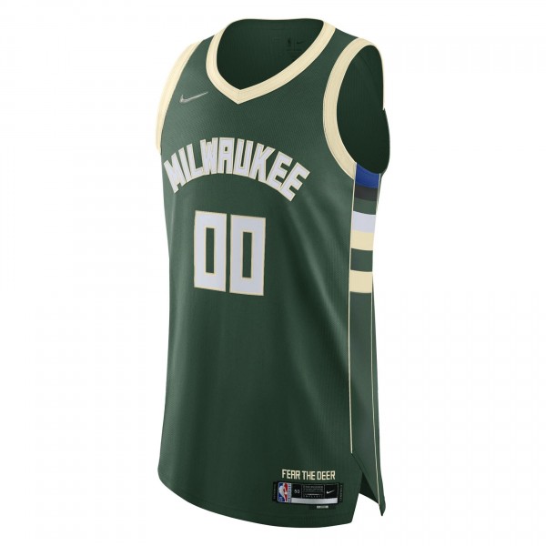 Игровая форма  Milwaukee Bucks Nike 2021/22 Diamond Authentic Custom - Icon Edition - Hunter Green