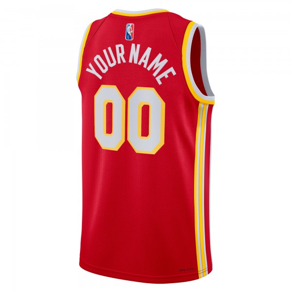 Игровая форма  Atlanta Hawks Nike 2021/22 Diamond Swingman Custom - Icon Edition - Red