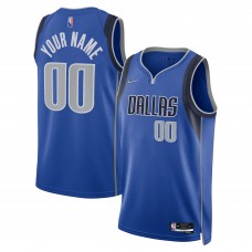 Игровая форма  Dallas Mavericks Nike 2021/22 Diamond Swingman Custom - Icon Edition - Blue