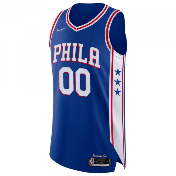 Игровая форма  Philadelphia 76ers Nike 2021/22 Diamond Authentic Custom - Icon Edition - Royal