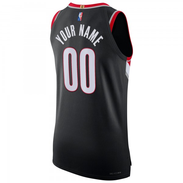 Игровая форма  Portland Trail Blazers Nike 2021/22 Diamond Authentic Custom - Icon Edition - Black