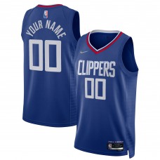 Игровая форма  LA Clippers Nike 2021/22 Diamond Swingman Custom - Icon Edition - Royal