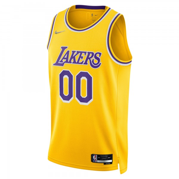 Игровая форма  Los Angeles Lakers Nike 2021/22 Diamond Swingman Custom - Icon Edition - Gold
