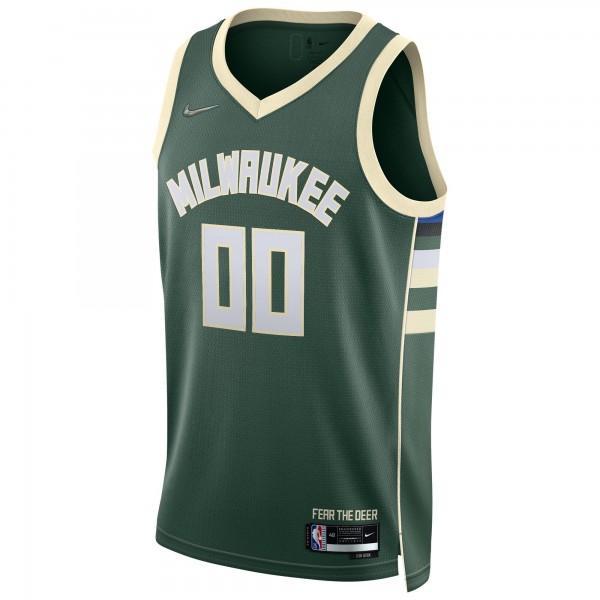 Игровая форма  Milwaukee Bucks Nike 2021/22 Diamond Swingman Custom - Icon Edition - Hunter Green