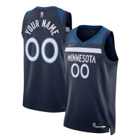 Игровая форма  Minnesota Timberwolves Nike 2021/22 Diamond Swingman Custom - Icon Edition - Navy