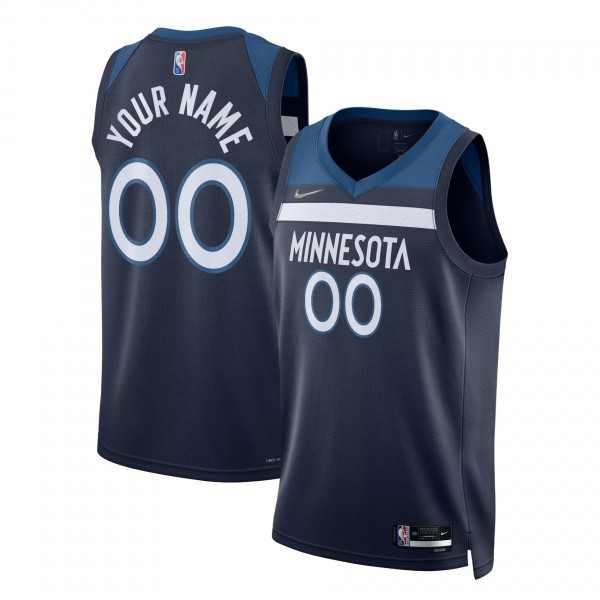 Игровая форма  Minnesota Timberwolves Nike 2021/22 Diamond Swingman Custom - Icon Edition - Navy