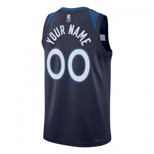 Игровая форма  Minnesota Timberwolves Nike 2021/22 Diamond Swingman Custom - Icon Edition - Navy